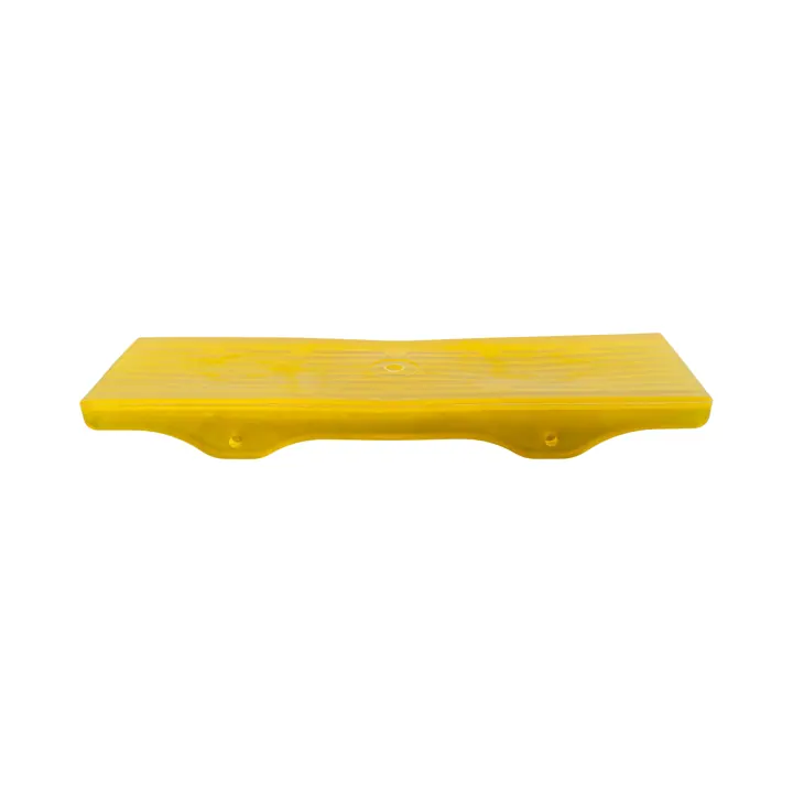 Yellow PVC 3 inch Skid Pad for Boat Trailer Crossmembers