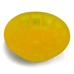 3 inch Yellow Poly Vinyl Boat Trailer Bow Roller End Bell