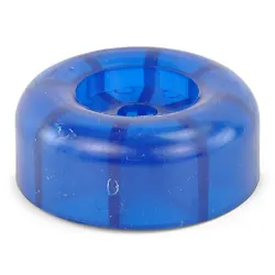 3.5 inch Blue Poly Vinyl Boat Trailer Bow and Keel Roller End Cap
