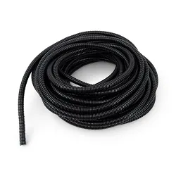 Trailer Wire Protector 1/2" Corrugated Plastic Wire Loom Sold Per Foot