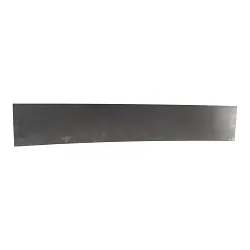 Square Tandem Axle Fender Back 12" x 69 3/4" Raw Steel