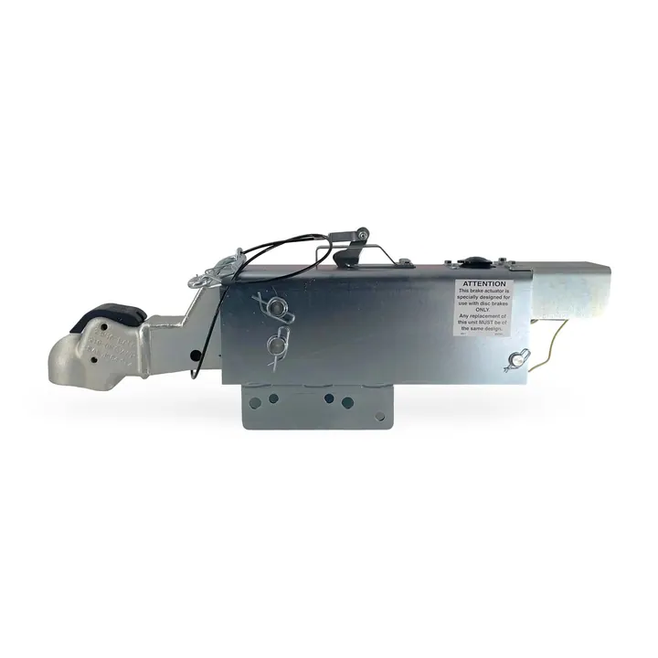 Demco Hydraulic Surge Actuator for Disc Brakes 12,500lb Capacity with Electric Lockout Solenoid 2 5/16" Ball