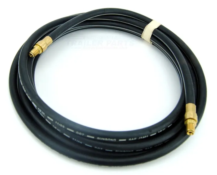 Boat Trailer Rubber Flexible DOT Brake Hose 101 in Male Inverted Flare