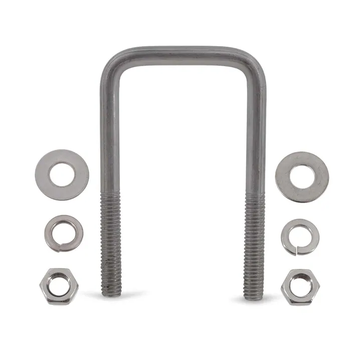 Stainless Steel Trailer U-Bolt 3/8 inch x 2 1/16 inch x 3 7/8 inch