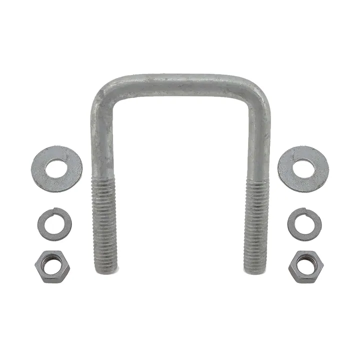 Galvanized Square Ubolt 1/2 inch x 2 5/8 inch x 3 9/16 inch