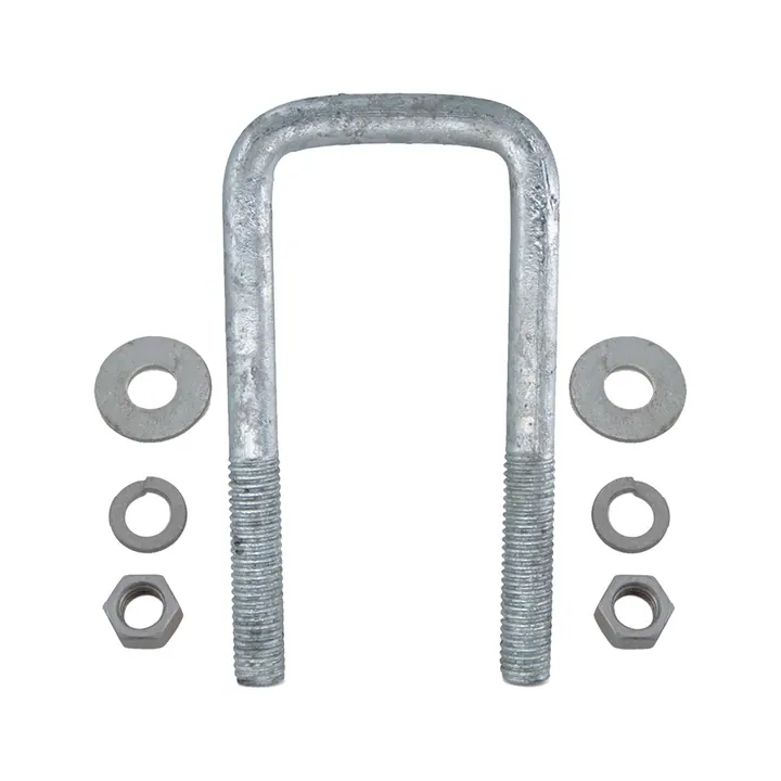 Galvanized Square Ubolt 1/2 inch x 2 1/16 inch x 4 13/16 inch