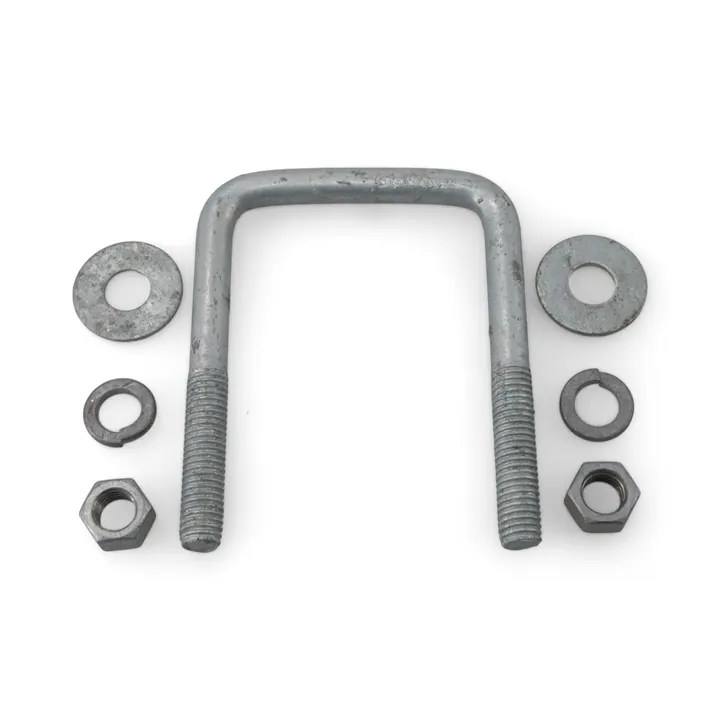 Galvanized U-Bolt 1/2 inch x 3 inch x 4 5/16 inch Trailer U-Bolt