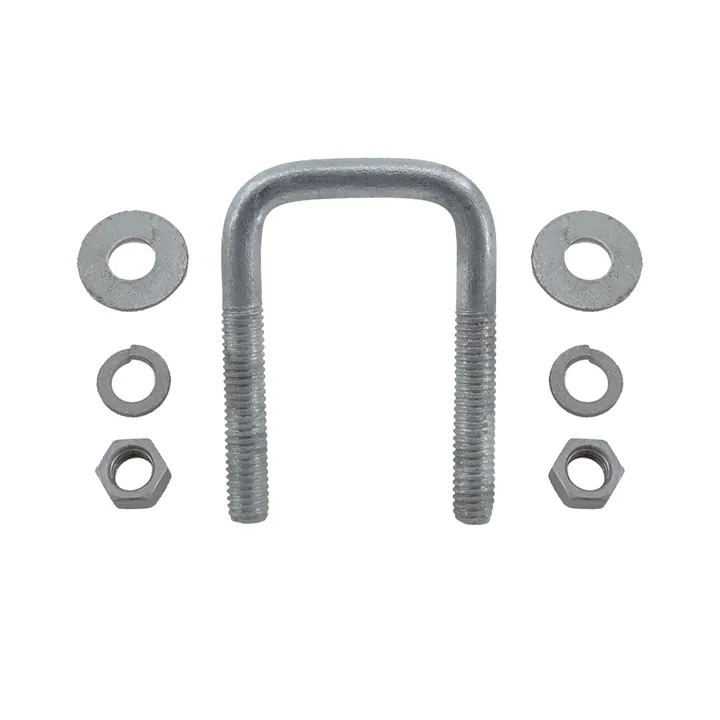 Galvanized Square Ubolt 3/8 inch x1 9/16 inch x 2 1/2 inch