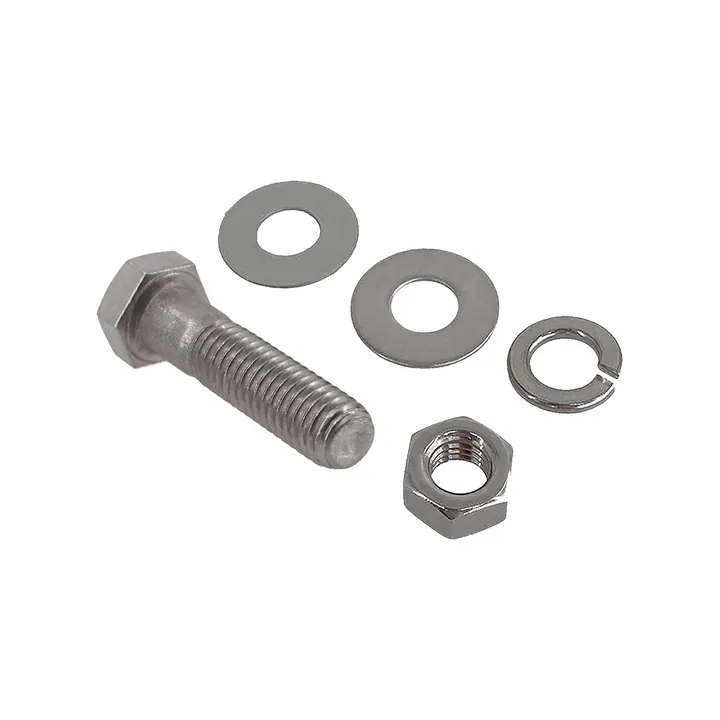 1/2 inch Diameter by 2 inch Long Stainless Steel Bolt