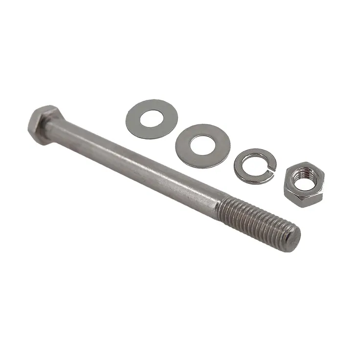 1/2 inch Diameter by 6 inch Long Stainless Steel Trailer Bolt