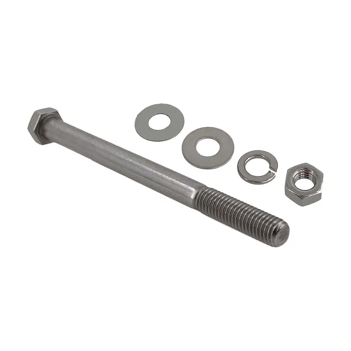1/2 inch Diameter by 6 1/2 inch Long Stainless Steel Trailer Bolt