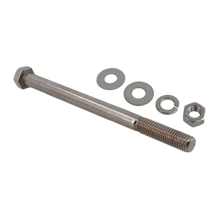 1/2 inch Diameter by 7 inch Long Stainless Steel Trailer Bolt