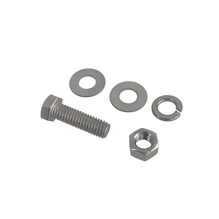 3/8 inch Diameter by 1 1/4 inch Long Stainless Steel Bolt