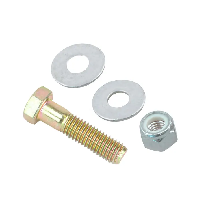 1/2 inch Diameter by 2 inch Long Zinc Plated Trailer Bolt