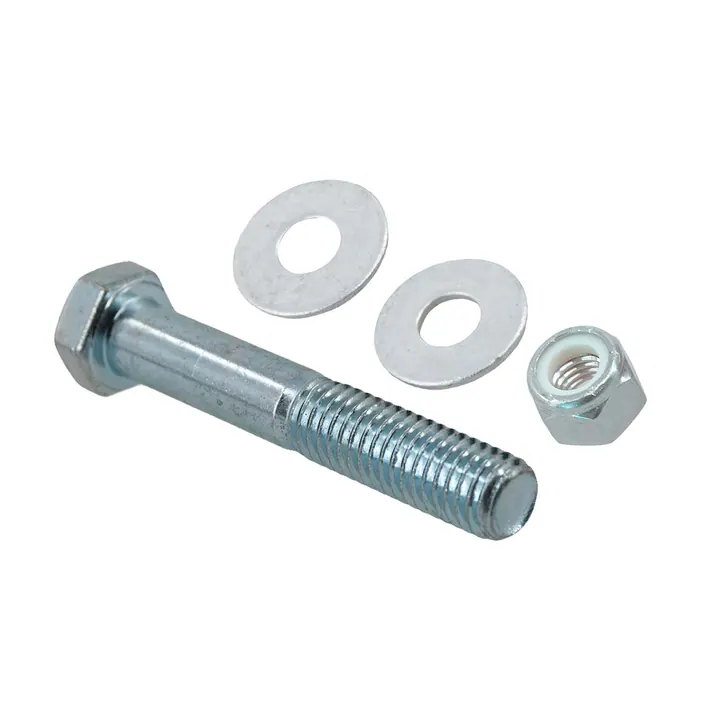 1/2 inch Diameter by 3 inch Long Zinc Plated Trailer Bolt