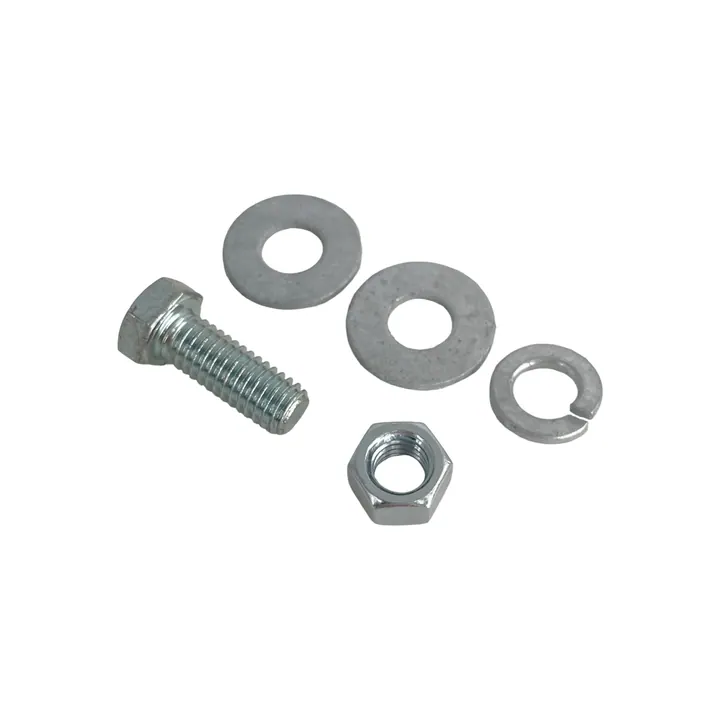 3/8 inch Diameter by 1 inch Long Zinc Plated Bolt