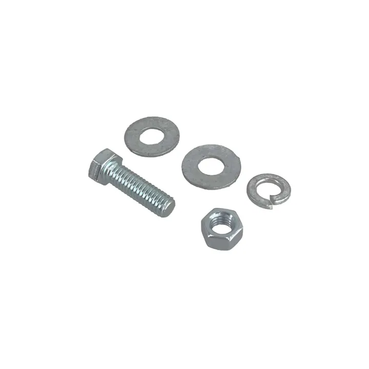 3/8 inch Diameter by 1 1/4 inch Long Zinc Plated Bolt