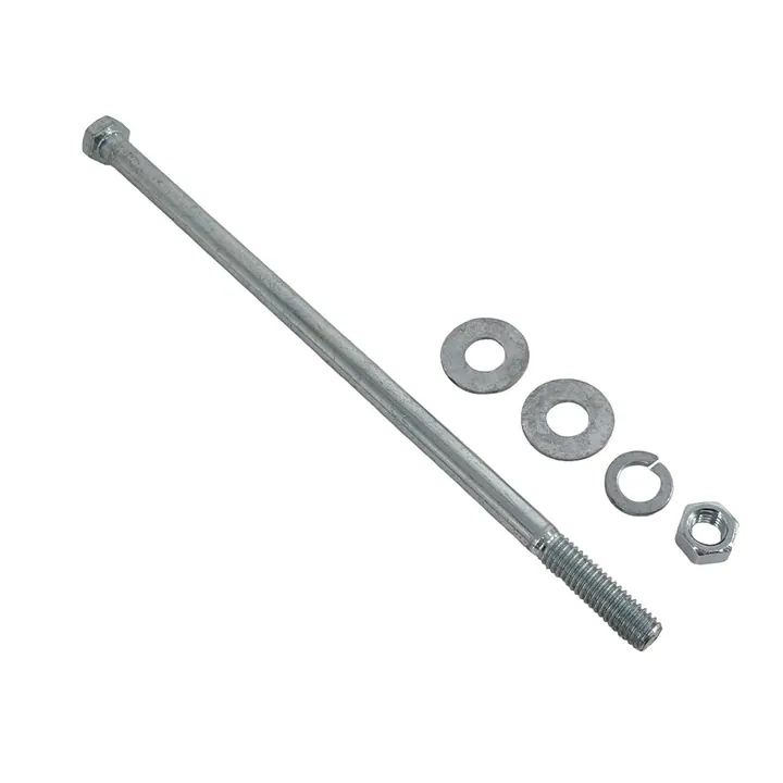 3/8 inch Diameter by 9 inch Long Zinc Plated Trailer Bolt