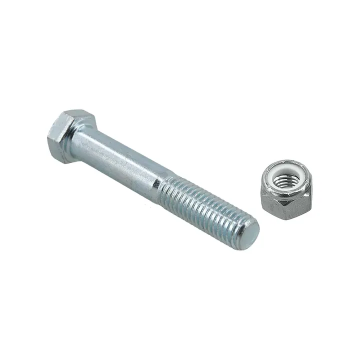 9/16 inch Diameter by 3 1/2 inch Long Zinc Plated Bolt