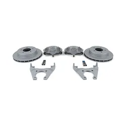 STURDY BUILT 5 Lug 10" Disc Brake Kit - Slip On - Dacromet Coated - STAINLESS STEEL Brake Pad