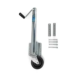 Dutton-Lainson Boat Trailer Fixed Bolt On Jack 1200 lb Zinc Plated with Wheel