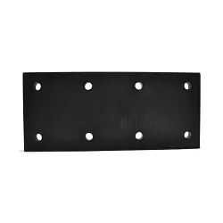 Trailer Nose Plate Heavy Duty 3/4" Thick Steel for Lunette Rings