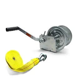 Dutton-Lainson 1800lb Trailer Winch Zinc Plated With Strap