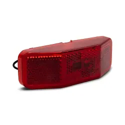 Trailer Side Marker Light Red LED 4" x 1 3/8"