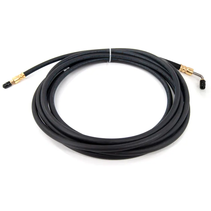 Boat Trailer Rubber Flexible DOT Brake Hose 74" 90 Degree Male Inverted Flare