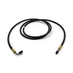 Boat Trailer Rubber Flexible DOT Brake Hose 86" 90 Degree Male Inverted Flare