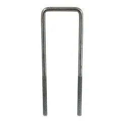 Trailer Spare Tire Carrier 12 inch U Bolt for 4 and 5 Lug Trailer Wheels