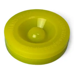 Replacement Trailer Accu-lube Dust Cap Plug Yellow Silicone