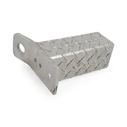Aluminum Trailer Light Protector and Mounting Bracket Left Hand