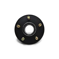 Trailer Hub Black Painted 5 on 4.5 Bolt Pattern fits 3500 lb. Axles Hub Only
