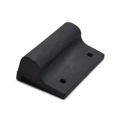 Black Rubber Keel Bumper for Boat Trailers 2 3/4"
