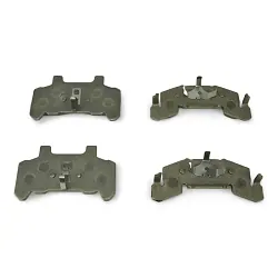 DeeMaxx Trailer Disc Brake Pad Set for 3-6k Calipers Stainless Steel Backed