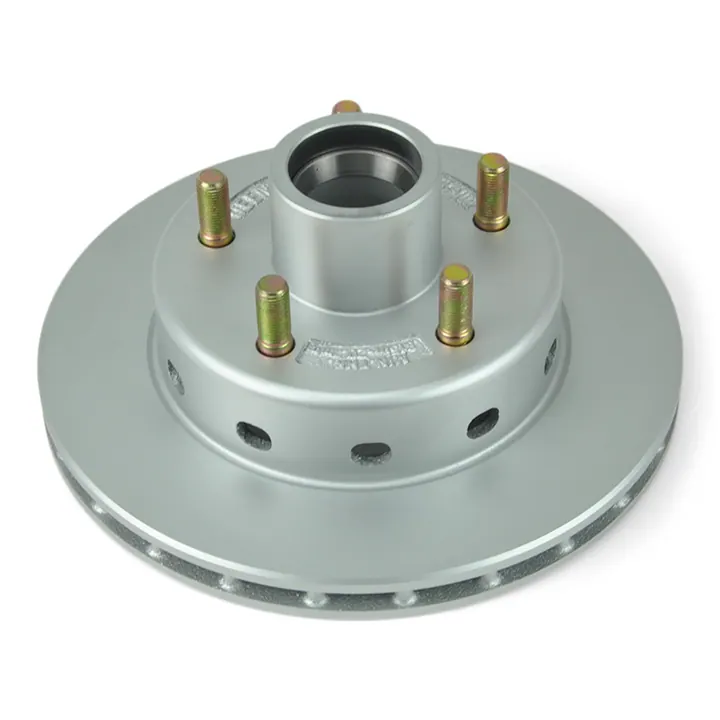 DeeMaxx Trailer 10 inch MAXX Coated 5 Bolt Integral Hub and Rotor