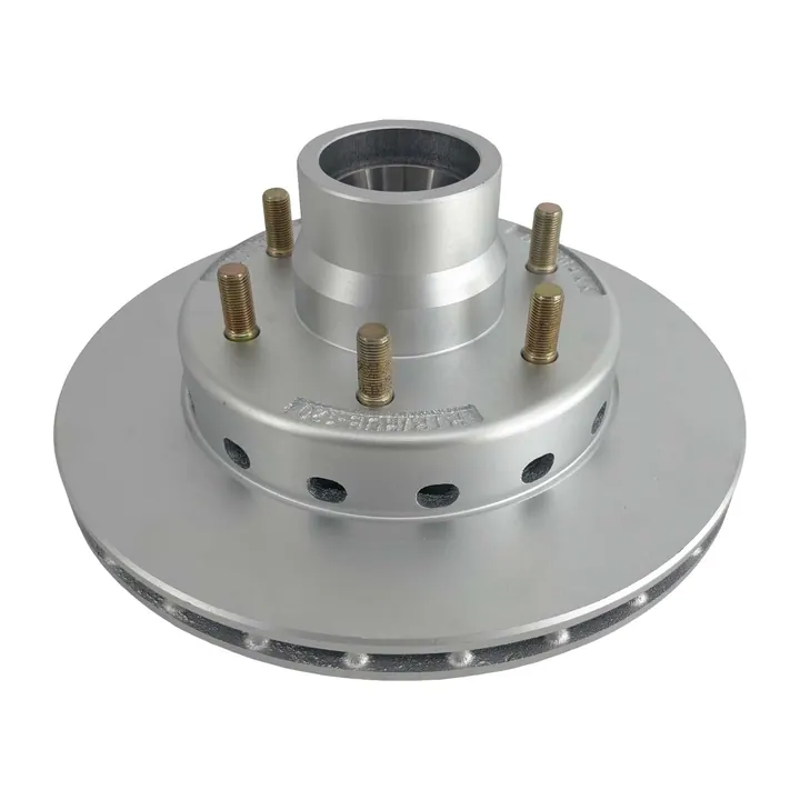 DeeMaxx Trailer 12 inch MAXX Coated 6 Bolt Integral Hub and Brake Rotor