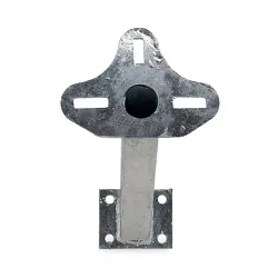 Universal Trailer Spare Tire Mount Galvanized Fits 4, 5, 6, or 8 Lug Trailer Wheels