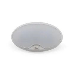 Enclosed Trailer E51 Oval Tecniq Utility Light White LED Switched Dome Light
