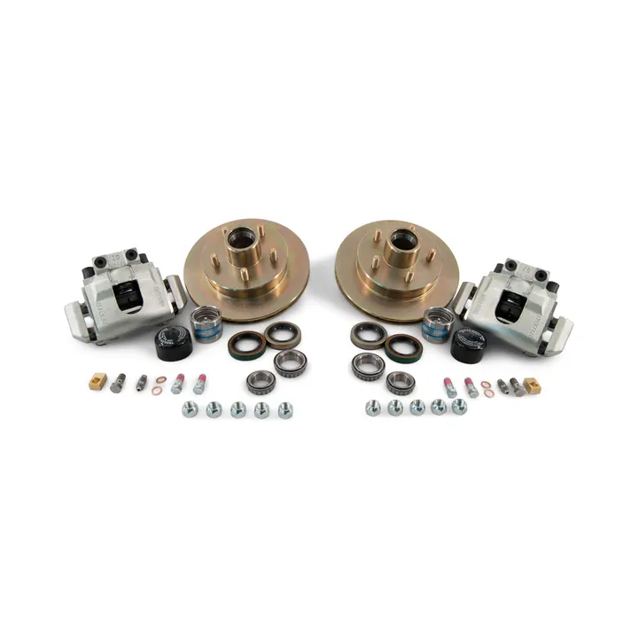 UFP Boat Trailer 9.75 inch Integral 5 bolt Disc Brake Kit w/ Aluminum Calipers