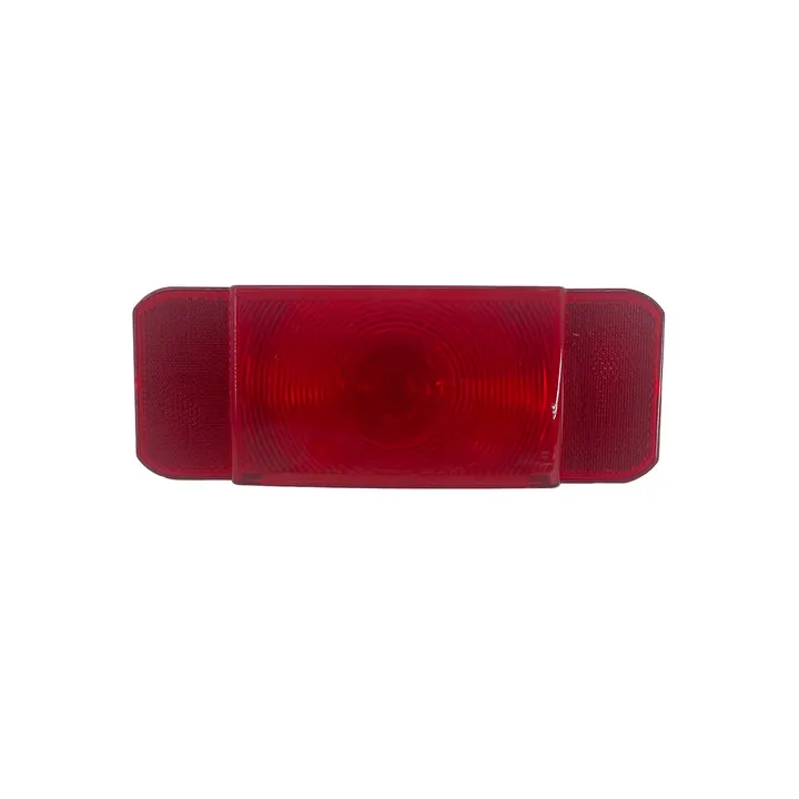 White RV Trailer LED Multi Function Brake Light Right Hand / Passenger