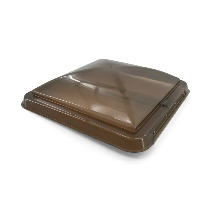 Trailer Vent Top Replacement Smoke-Tinted For Enclosed Trailer Vent