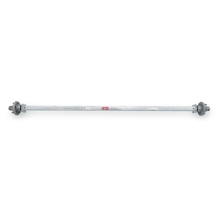 Autoflex-Knott 3750lb 88 inch Hub Face Galvanized Trailer Axle with Pre-Installed Idler Hubs