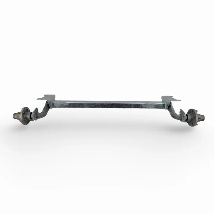 KNOTT AUTOFLEX 1,500lb 5 Lug Boat Jetski PWC Trailer Torsion Axle Galvanized 53 inch Hub Face