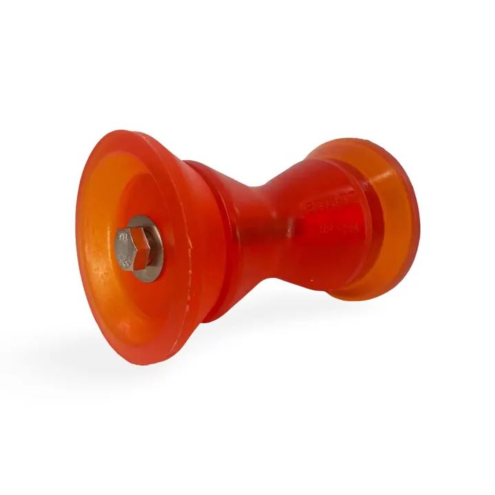 4 inch Stoltz Bow Roller with Low Profile Bells for Winch Post