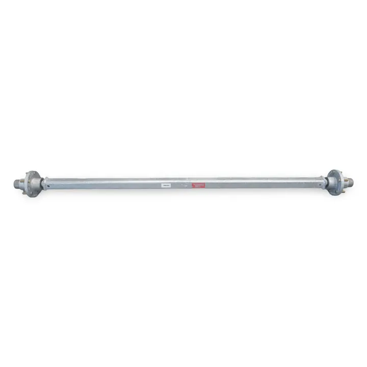 Autoflex-Knott 2500lb 72.5 inch Hub Face Galvanized Trailer Axle with Pre-Installed Idler Hubs