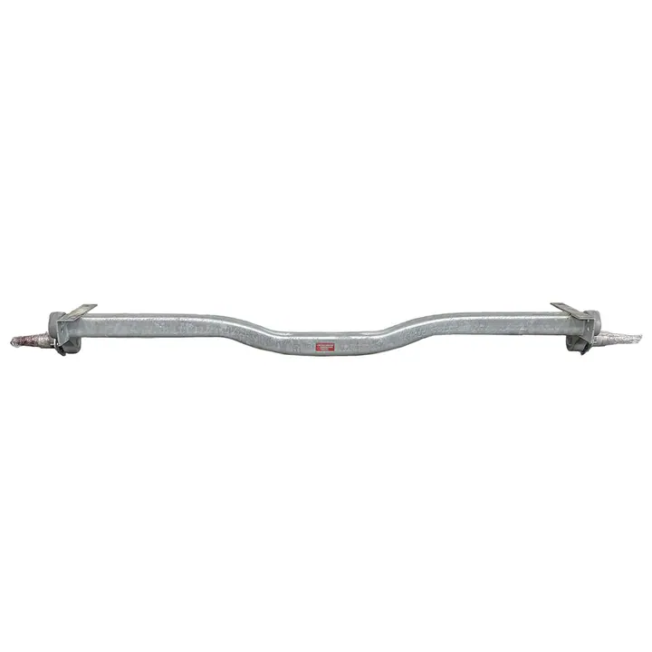 Knott Autoflex 6,000lb Galvanized Boat Trailer Torsion Axle 91 inch Hub Face 76 inch Bracket | No Hubs