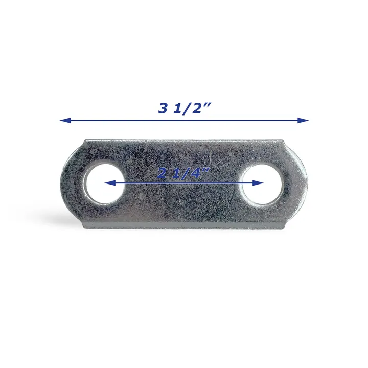 Leaf Spring Shackle Zinc Plated Steel 2 1/4 inch Long