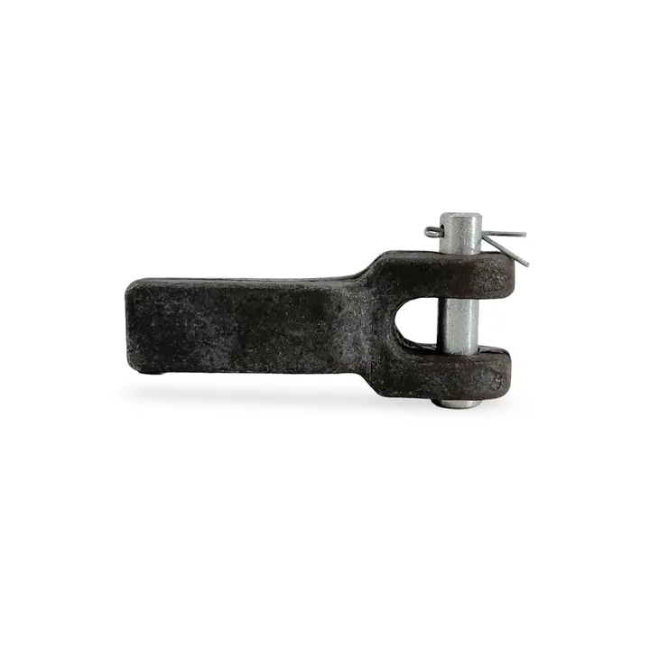Weld On Trailer Safety Chain Retainer Steel fits 3/8" Chain